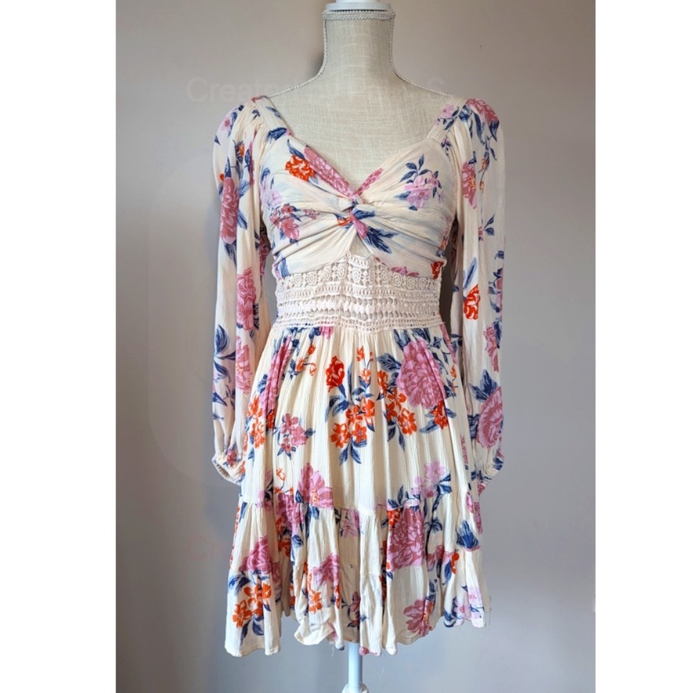 Summer Floral Boho Dress